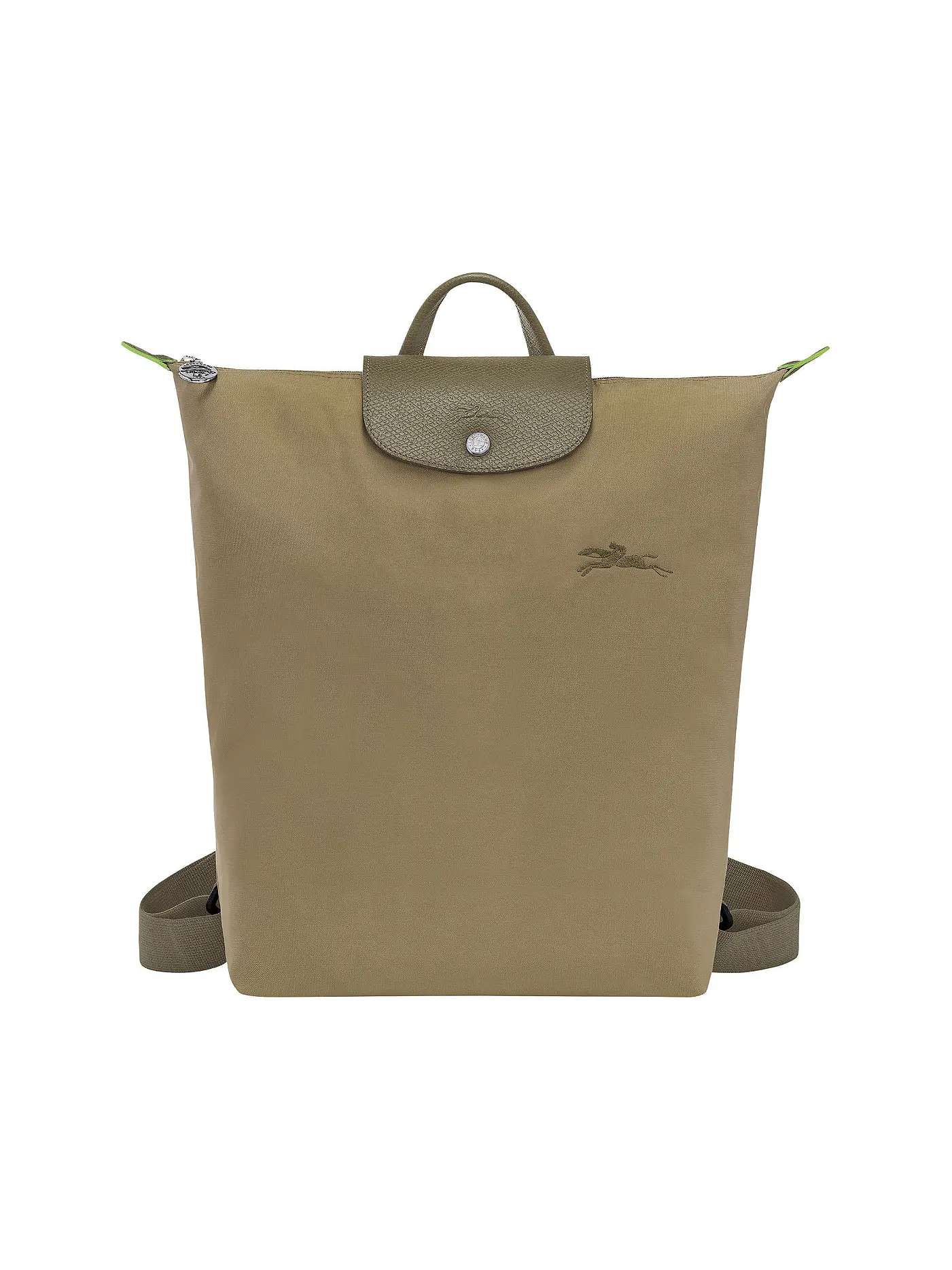 LONGCHAMP | Le Pliage Rucksack Medium, Chataigne | olive